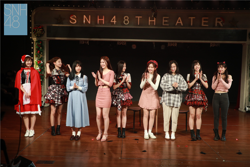 snh48teamhii,snh48teamhii合照 snh48圣诞主题公演回顾:team hii,team xii共度甜蜜冬日
